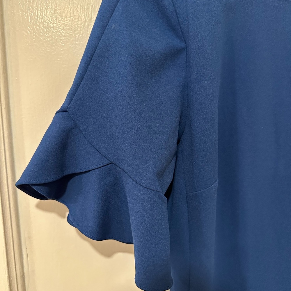 Karl Lagerfeld Size 2 Blue Dress